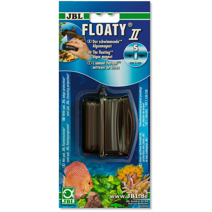 JBL Floaty II S Scheiben Reinigungsmagnet Mit Schwimmendem Innenelement Für Leichte Reinigung Der Aquariumscheibe
