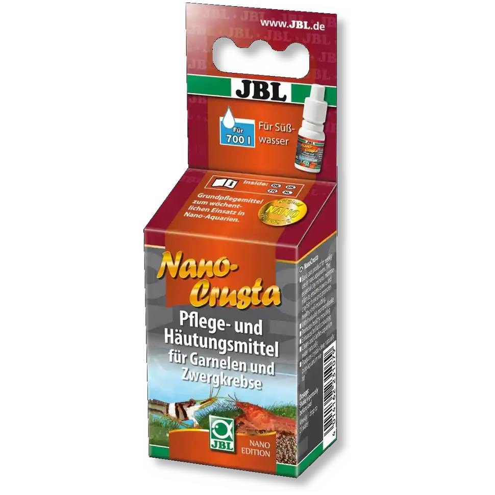 JBL Nano-Crusta 15ml Pflege Und Häutungmittel Für Garnelen Und Zwergkrebse Montmorillonit