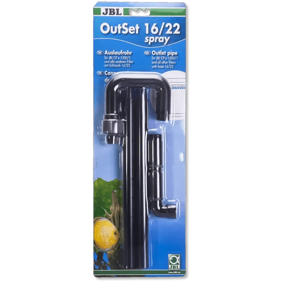 JBL OutSet Spray 16 22 KomplettSet Mit Düsenstrahl Für Außenfilter CristalProfi E Aquarienwasser