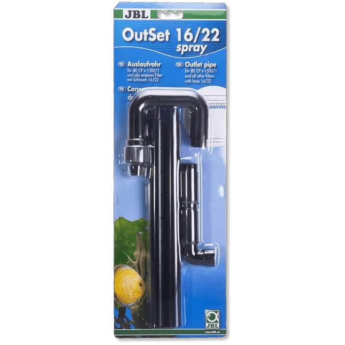 JBL OutSet Spray 16 22 KomplettSet Mit Düsenstrahl Für Außenfilter CristalProfi E Aquarienwasser