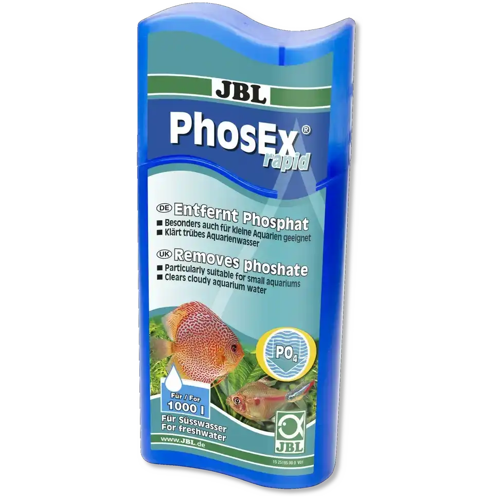 JBL PhosEx Rapid 250 ml Phosphatbinder Entfernt Phosphate Für Süßwasser Aquarien Effektiv