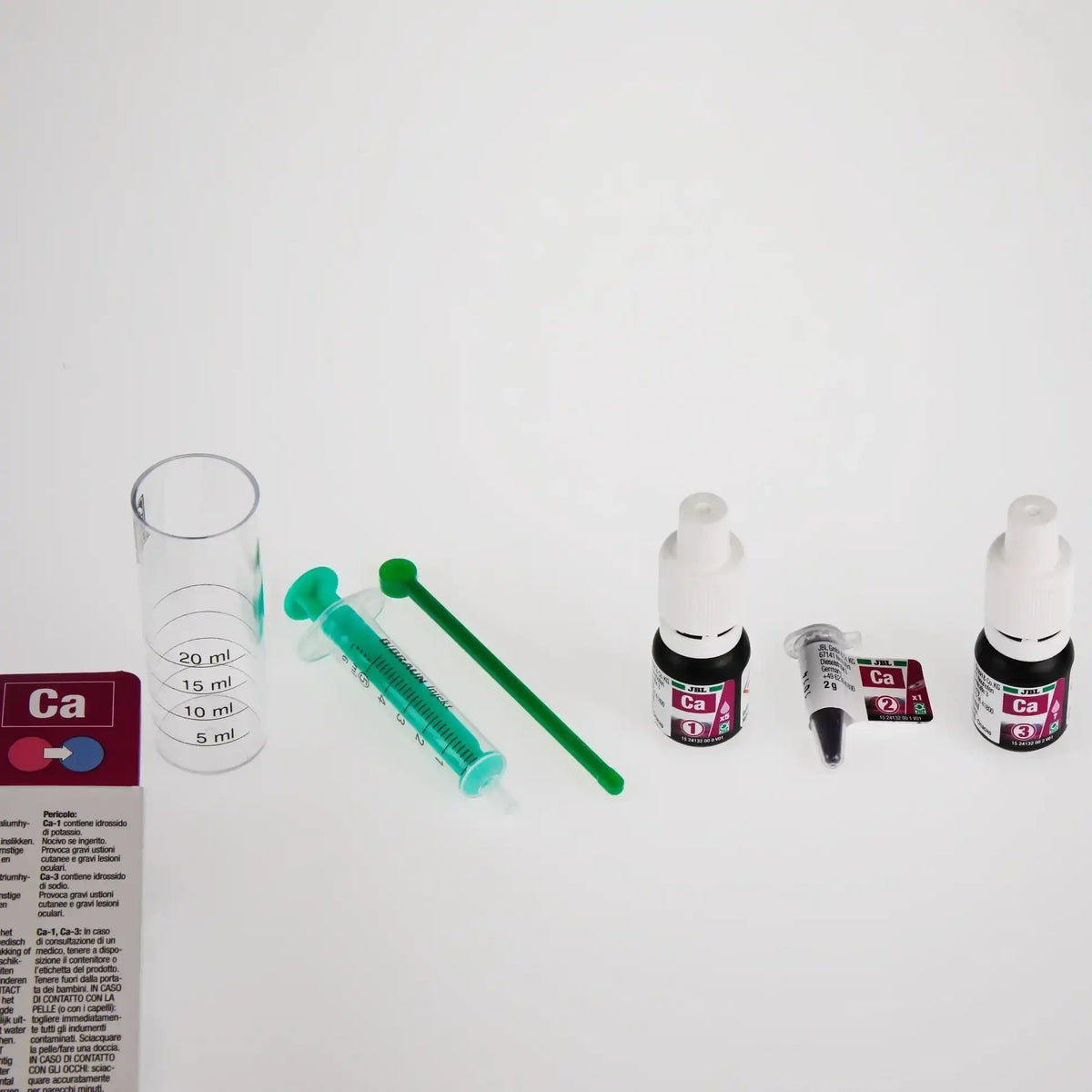 JBL ProAquaTest Ca Calcium Kalziumtest Für Aquarium Wasserwerte Kontrolle Korallenwachstum