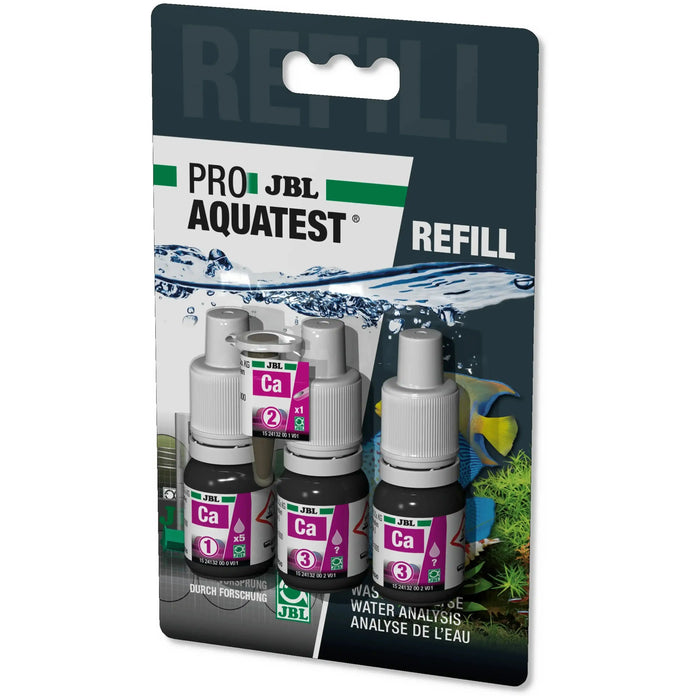 JBL ProAquaTest Ca Calcium Refill Zur Messung Und Kontrolle Des Kalziumwertes Im Aquarium