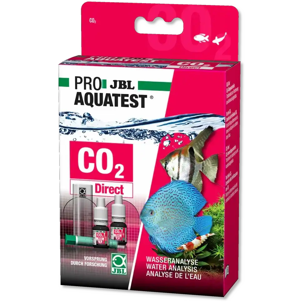JBL ProAquaTest CO2 Direct Nachfüllpackung Für Süßwasser Aquarien Wasseranalyse Und CO2 Gehalt Kontrolle