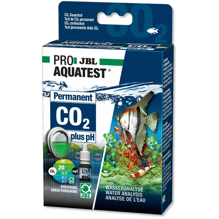 JBL ProAquaTest CO2 Plus pH Permanent Dauertest Messung Von CO2 Gehalt Und pH Wert Im Süßwasser Aquarium