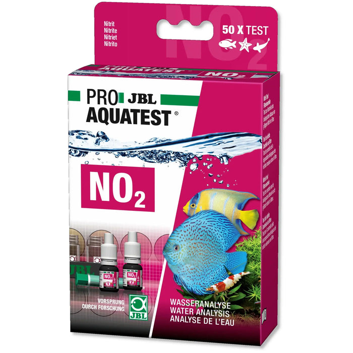JBL ProAquaTest NO2 Nitrit Testset Für Süßwasser Aquarium Und Teich Mit Reagenzien Und Küvetten