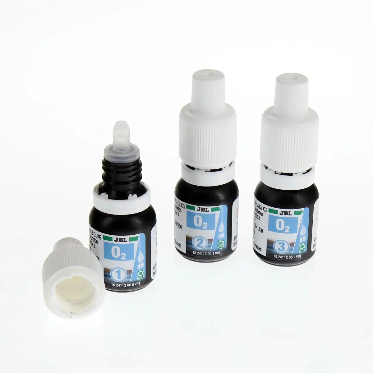 JBL PROAQUATEST O2 Sauerstoff Refill Schnelltest Zur Bestimmung Des Sauerstoffgehalts Im Aquarium Teich