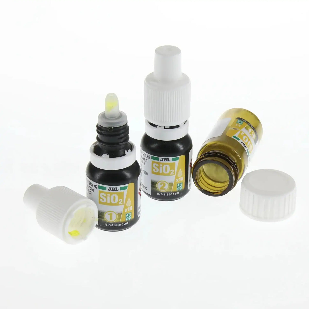 JBL ProAquaTest SiO2 Silikat Nachfüllpackung Für Süßwasser Meerwasseraquarien Kieselsäure Testkit