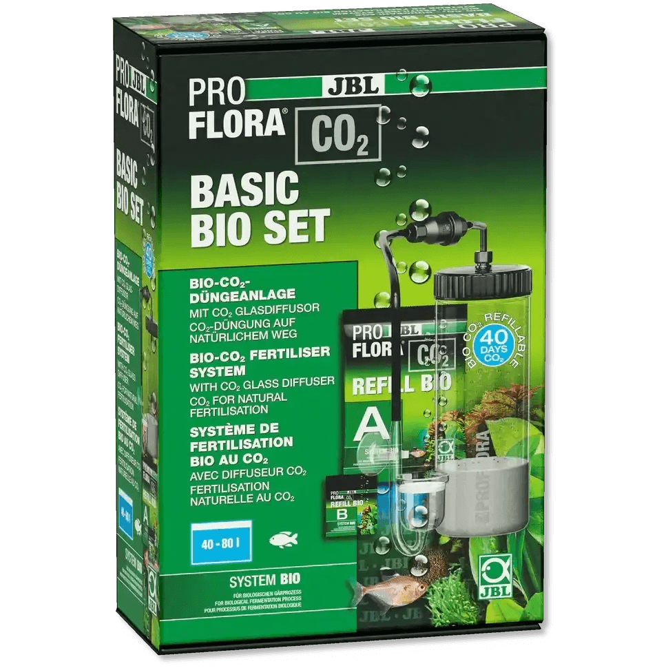 JBL Proflora CO2 Basic Bio Set Biologische CO2 Düngung Für Süßwasseraquarien 40 Bis 80 Liter Komplettes System