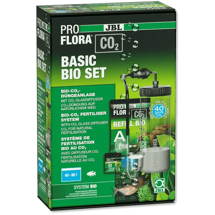JBL Proflora CO2 Basic Bio Set Biologische CO2 Düngung Für Süßwasseraquarien 40 Bis 80 Liter Komplettes System