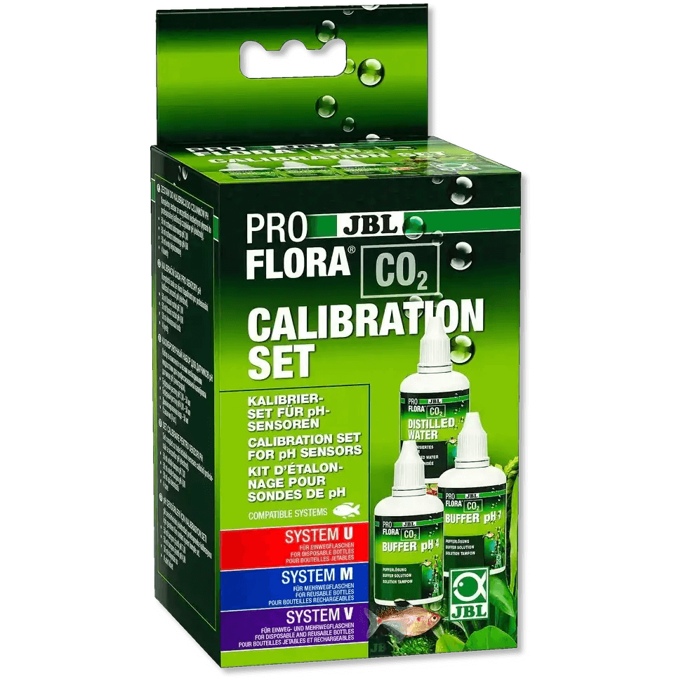 JBL Pro Flora CO2 Kalibrier Set Mit Kalibrierflüssigkeiten Für pH 4 Und 7 Für Aquarien