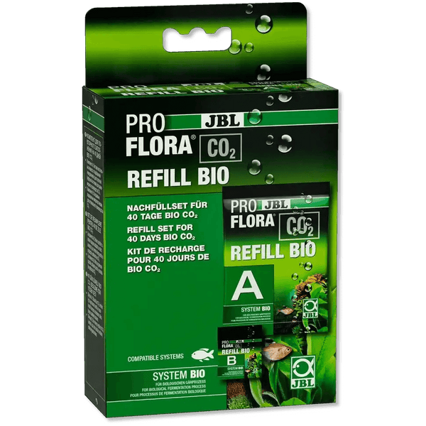 JBL ProFlora CO2 Refill Bio Nachfüllset Für Bio CO2 Anlagen 40 Tage Versorgung Für Aquarienpflanzen