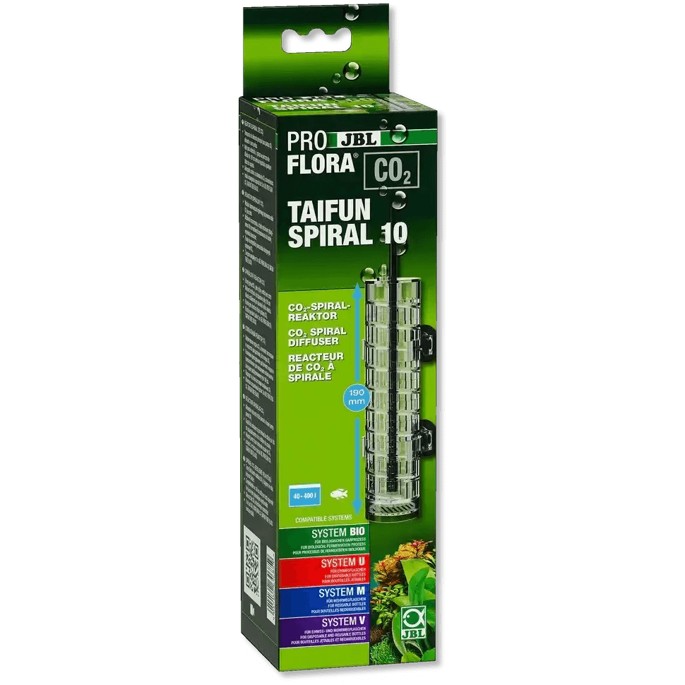 JBL ProFlora CO2 Taifun Spiral 10 CO2 Reaktor Für Süßwasser Aquarien 40 Bis 400 Liter
