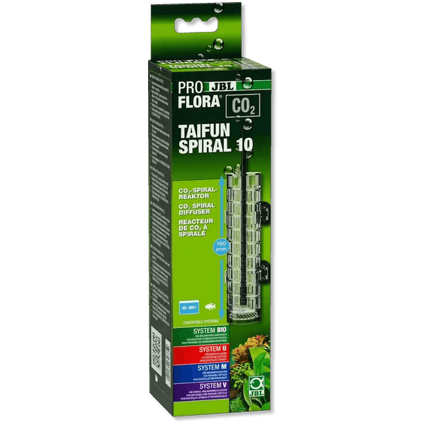 JBL ProFlora CO2 Taifun Spiral 10 CO2 Reaktor Für Süßwasser Aquarien 40 Bis 400 Liter