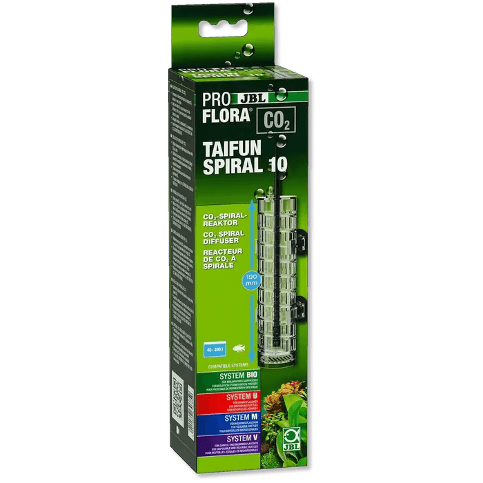 JBL ProFlora CO2 Taifun Spiral 10 CO2 Reaktor Für Süßwasser Aquarien 40 Bis 400 Liter