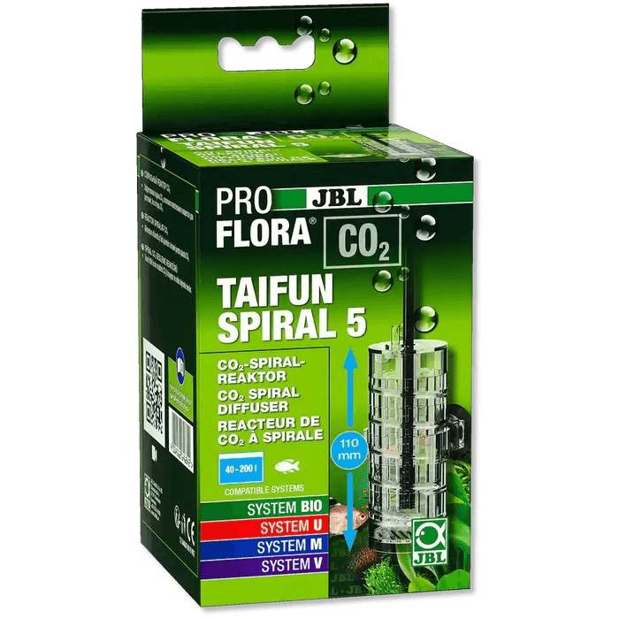 JBL ProFlora CO2 Taifun Spiral 5 CO2 Reaktor Für Süßwasser Aquarien 40 Bis 200 Liter
