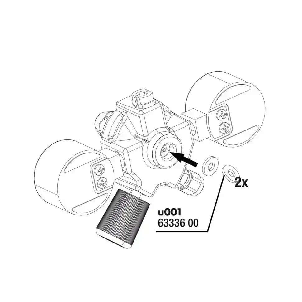 JBL ProFlora "u" Flachdichtung