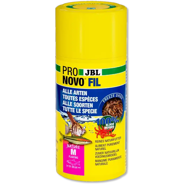 JBL PRONOVO FIL 100ml Rote Mückenlarven