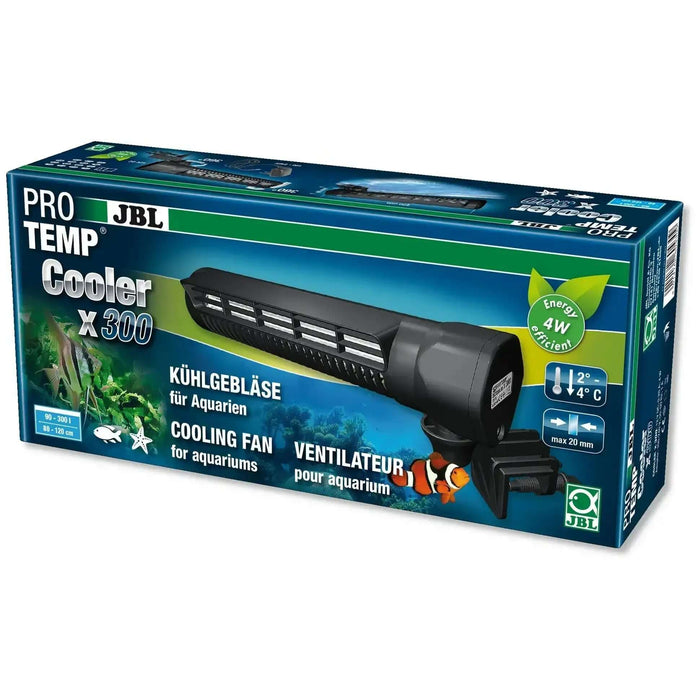 JBL PROTEMP Cooler X300 Gen 2 Kühlgebläse Für Aquarien Verdunstungskälte Und Temperaturkontrolle 12 V
