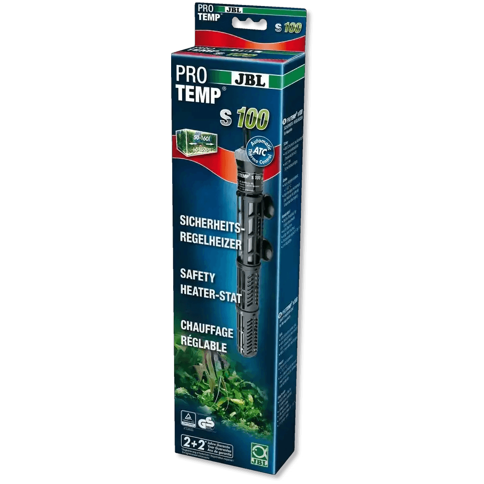 JBL ProTemp S100 Heizstab Aquarium Heizung Mit Sicherheitssystem Temperaturregelung Für Stabile Wassertemperatur