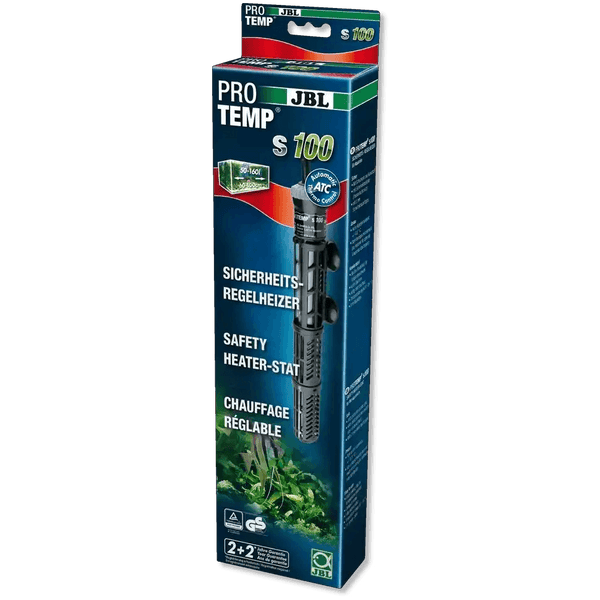 JBL ProTemp S100 Heizstab Aquarium Heizung Mit Sicherheitssystem Temperaturregelung Für Stabile Wassertemperatur