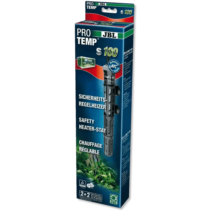 JBL ProTemp S100 Heizstab Aquarium Heizung Mit Sicherheitssystem Temperaturregelung Für Stabile Wassertemperatur