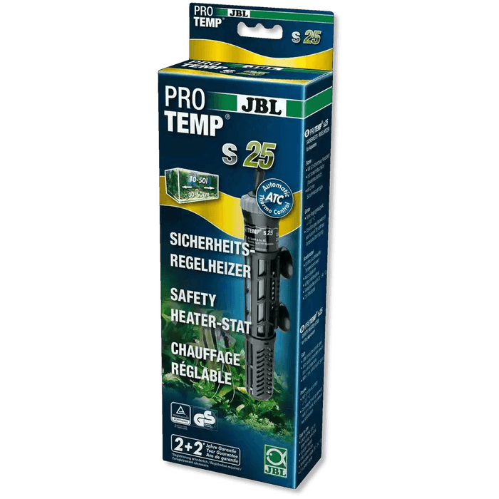 JBL ProTemp S 25 Heizstab Aquarium Heizung Mit Sicherheitsregelheizer Und Automatische Temperaturregelung Für Fische