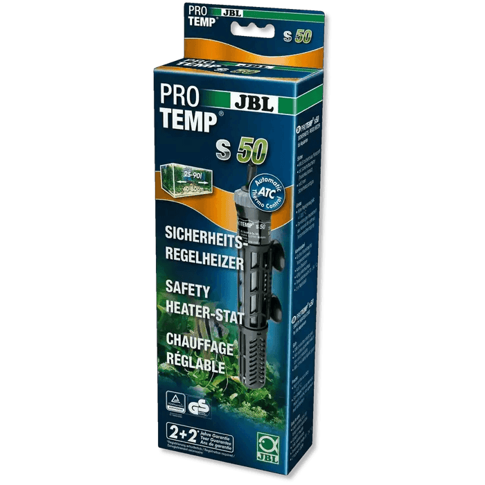 JBL ProTemp S 50 Heizstab Aquarium Heizung Mit Sicherheit Regelheizer Automatische Temperaturregelung Und 2 Jahre Garantie