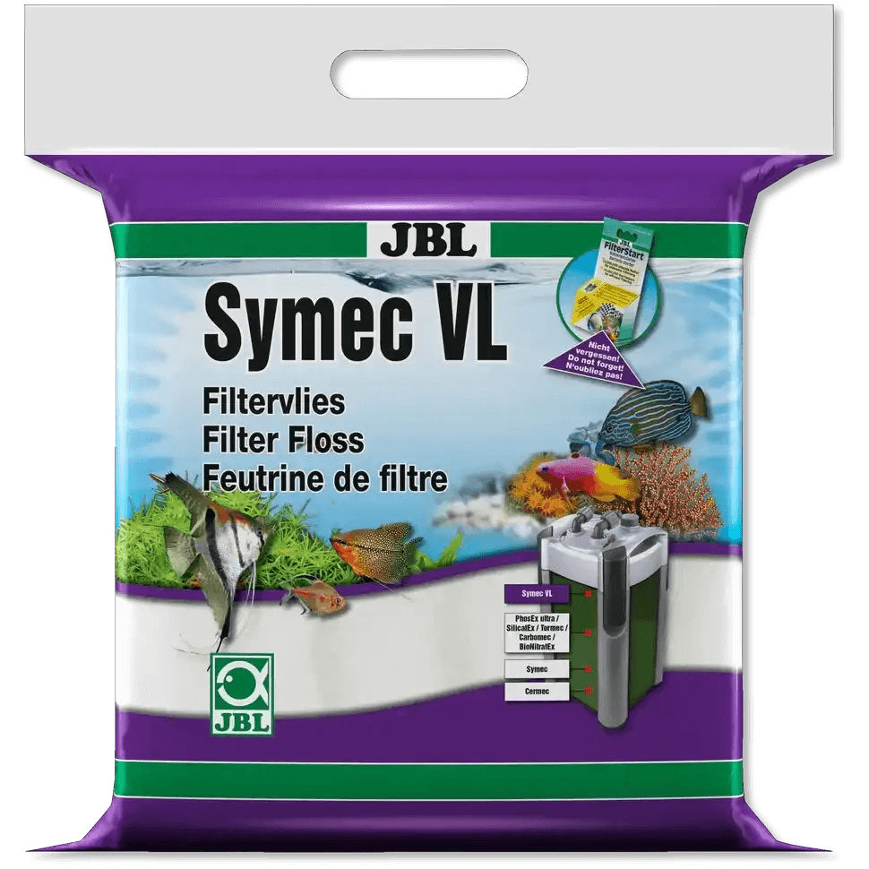 JBL Symec VL Filtervlies Aquarienfilter Kristallklares Wasser Einfach Zuschneidbar Neutraler Mikrofaserfilter 3 cm Dicke