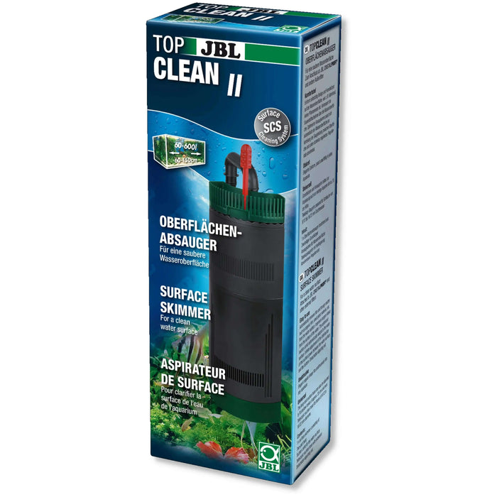 JBL TopClean II Oberflächenabsauger Für Aquarien Von 60-600 L Mit Oberflächen- und Tiefenwassereinzug