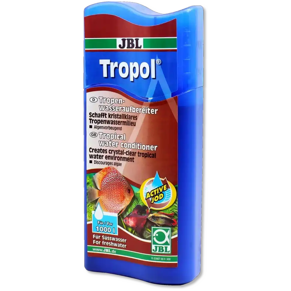 JBL Tropol 250ml Tropenwasseraufbereiter Für Süßwasser Aquarien Und Garnelen Kristallklares Wasser