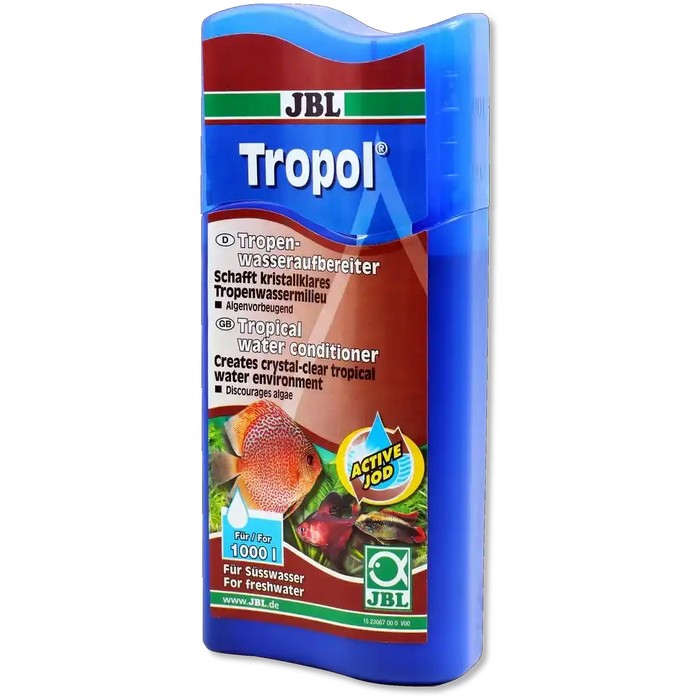 JBL Tropol 250ml Tropenwasseraufbereiter Für Süßwasser Aquarien Und Garnelen Kristallklares Wasser