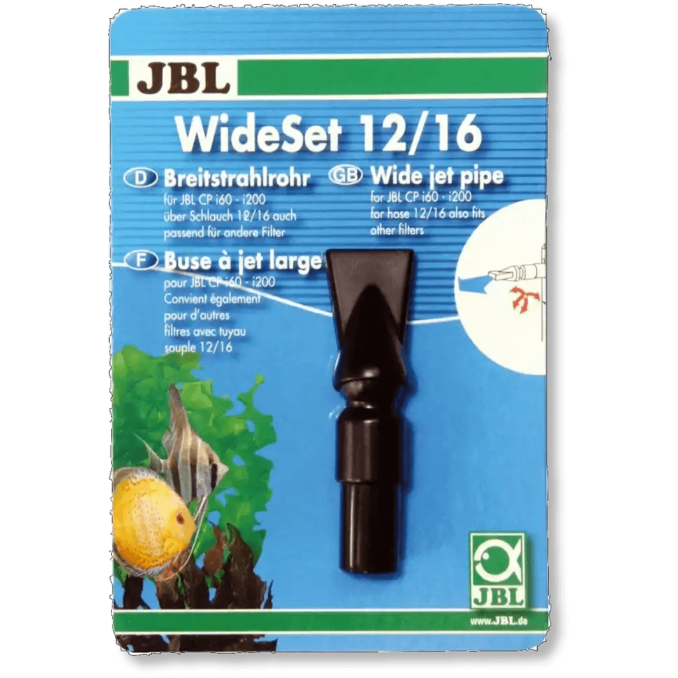 JBL WideSet 12/16 Breitstrahlrohr Innenfilter Wasserauslauf Set Für Pflanzenaquarien Mit Geringem CO2 Verlust