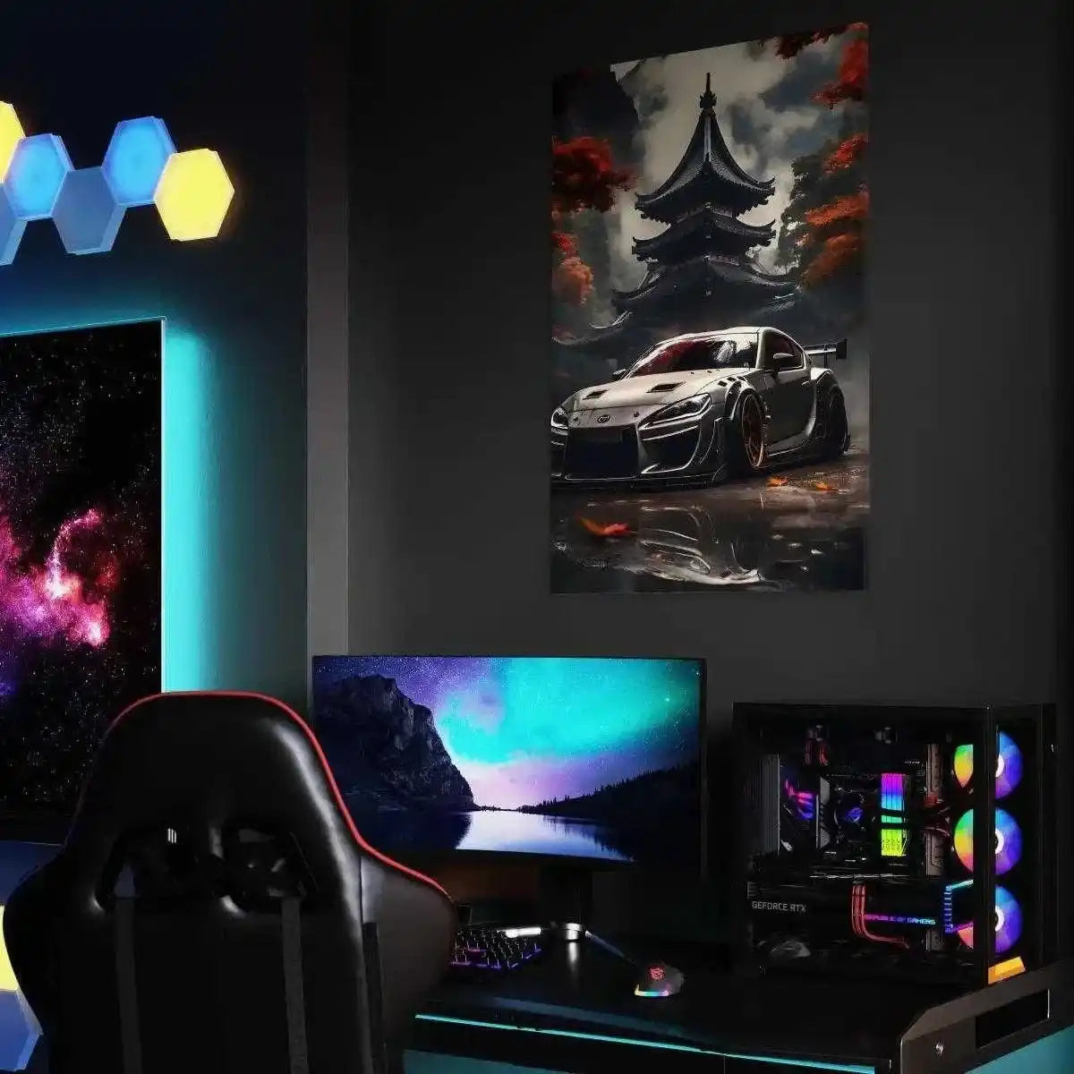 JDM I - Auto Leinwandbild by SimpleCanvas