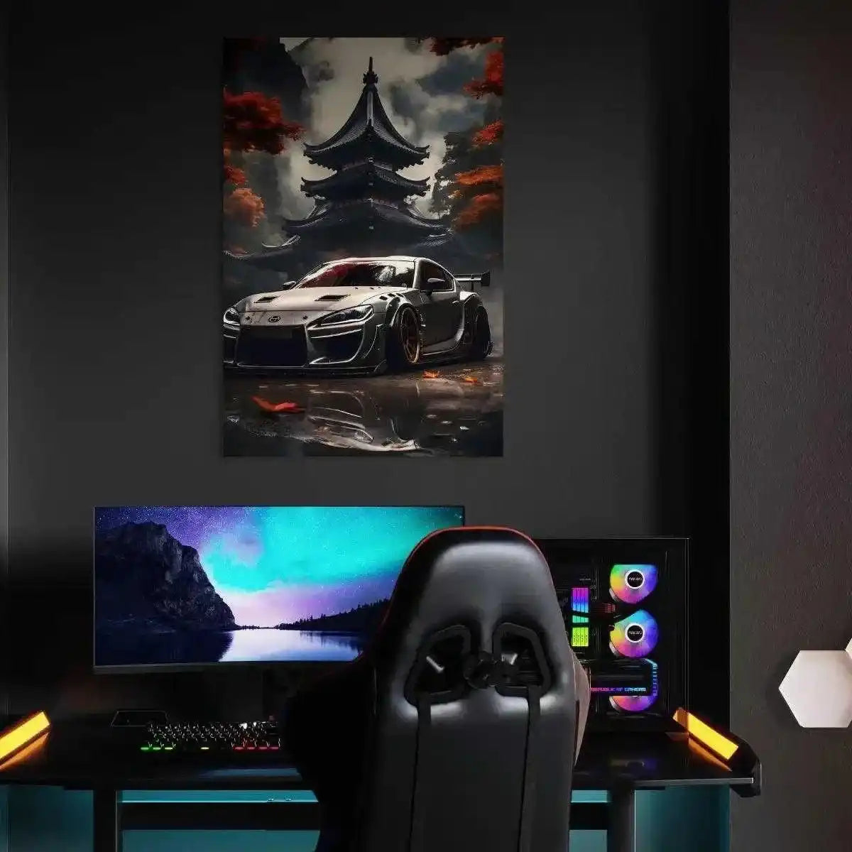 JDM I - Auto Leinwandbild by SimpleCanvas