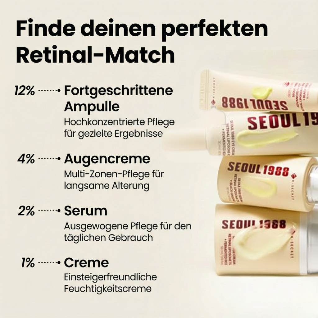 K-Secret SEOUL 1988 Eye Cream Retinal Liposome 4 % + Fermented Bean Augencreme 30ml