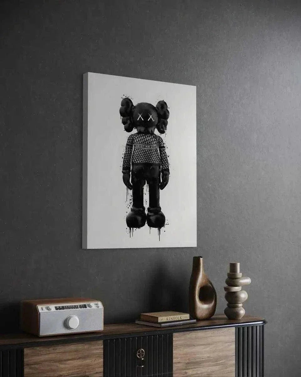 KAWS DI0R - Leinwandbild Luxuriös by SimpleCanvas