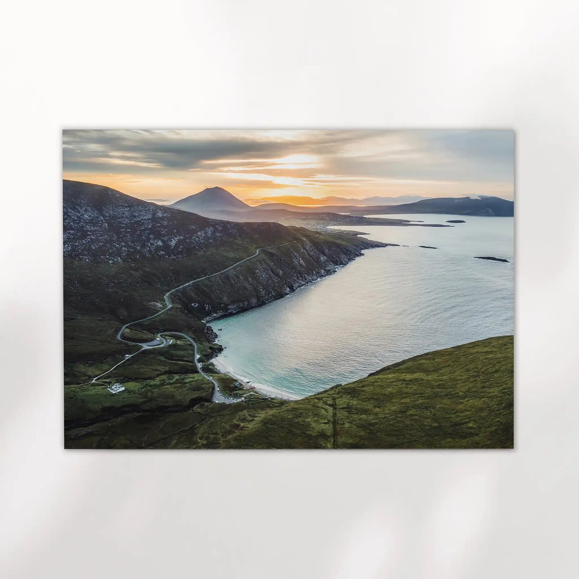 Keem Beach Sunset | Achill Island Ireland Photography Print by Chamonix Prints