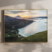 Keem Beach Sunset | Achill Island Ireland Photography Print by Chamonix Prints