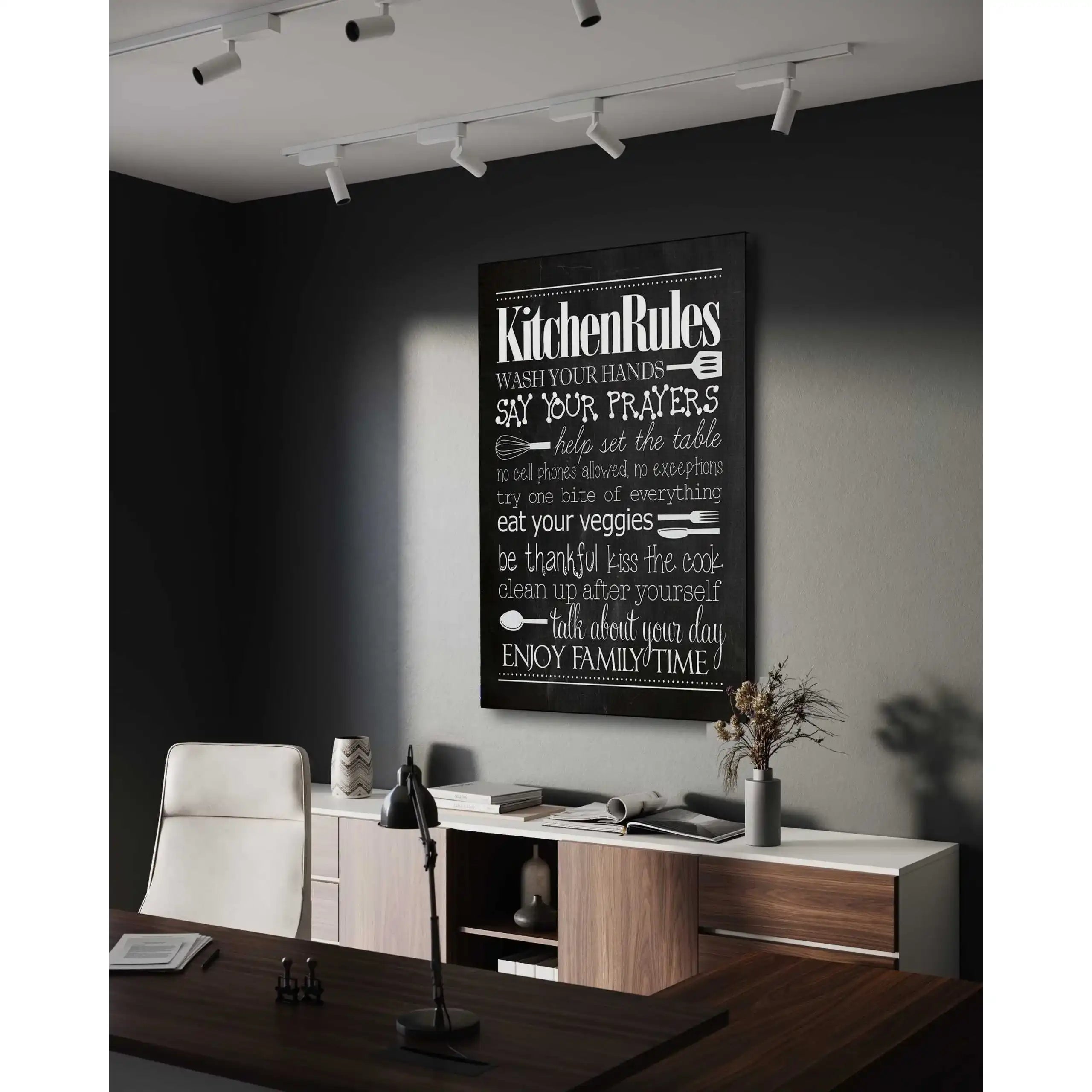 Kitchen Rules - Leinwandbild Lifestyle by SimpleCanvas