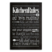 Kitchen Rules - Leinwandbild Lifestyle by SimpleCanvas