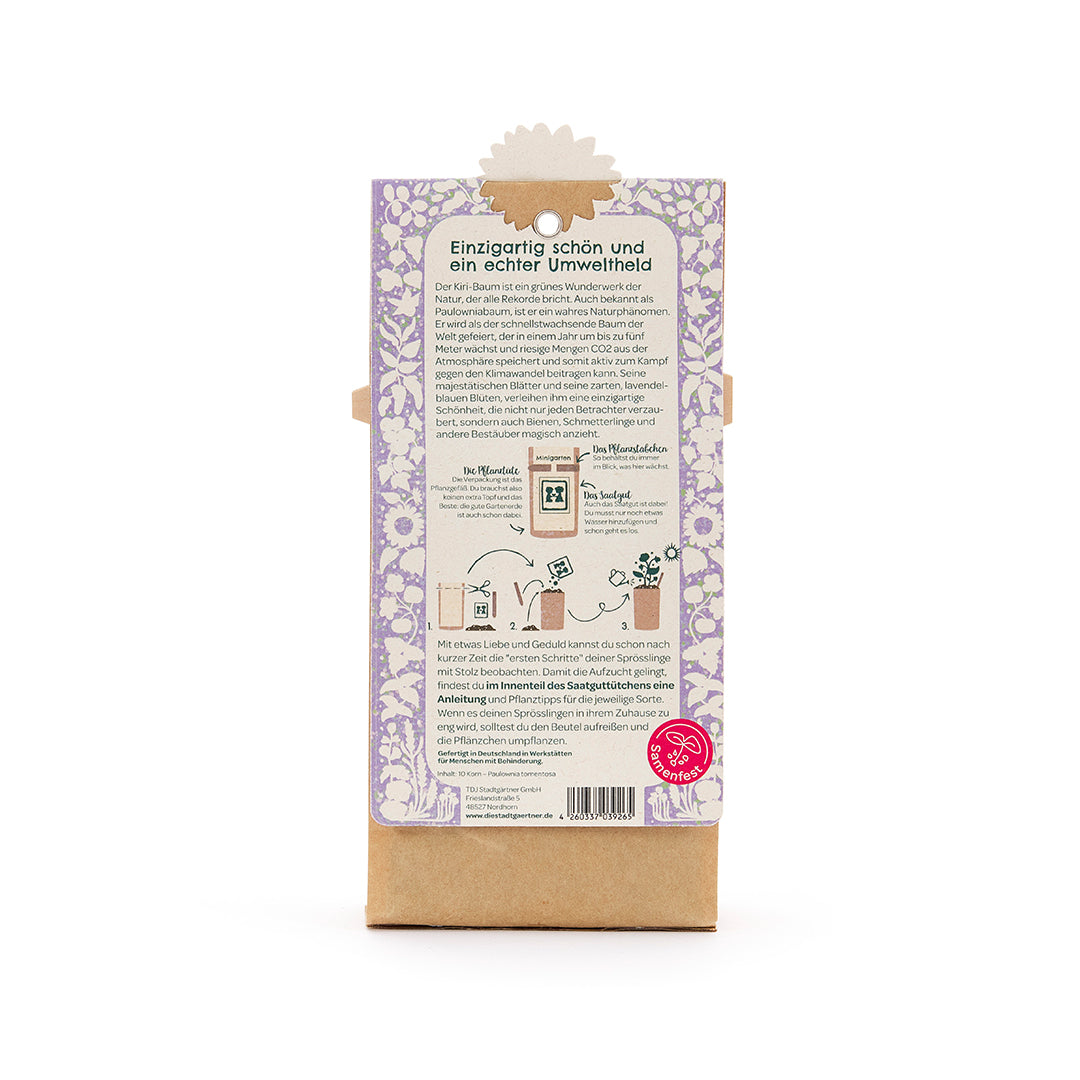 Anzuchtset – Minigarten Klimabaum