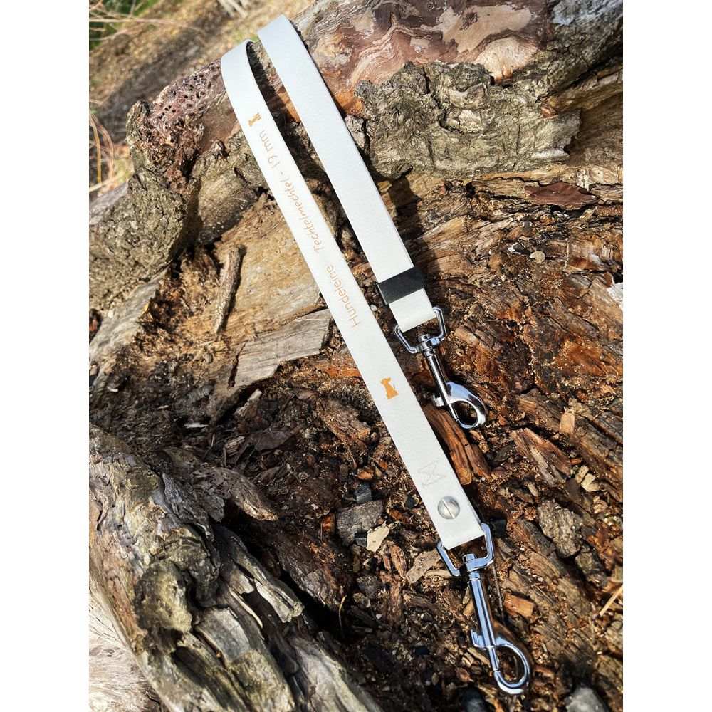 Doppelleine TECHTELMECHTEL aus BioThane®/Pop - Band by Der Hundegefährte