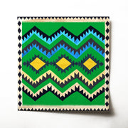 Kunstdruck Kilim Classic grün