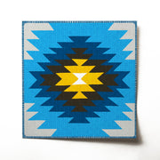 Kunstdruck Kilim Yamka azurblau