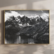 Lac Blanc Wall Art Print - Chamonix Mountain Landscape Photography