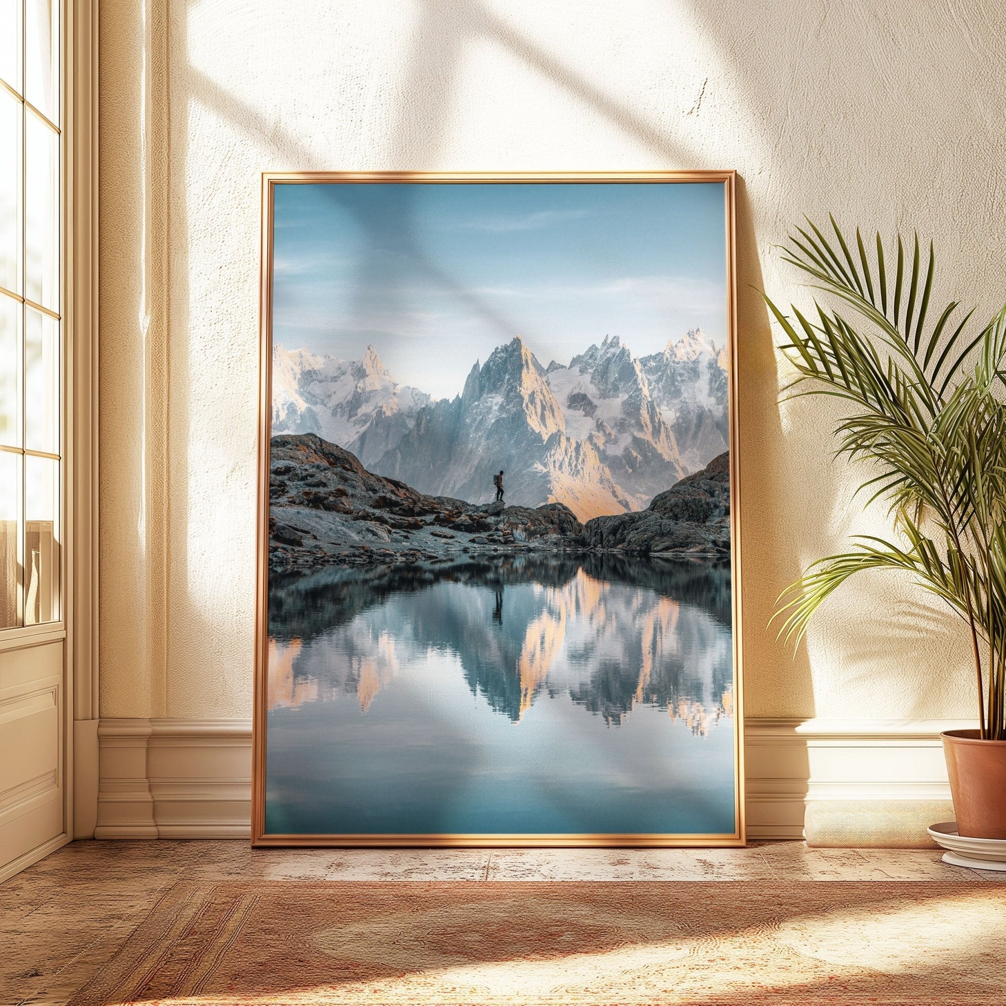 Mountain Wall Art Set – Aiguille du Midi, Lac Blanc & Grand Montets Prints