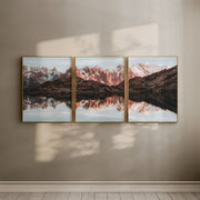 Lac Blanc – Triptych Mountain Print Set