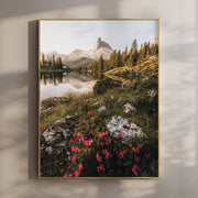 Lago di Federa Dolomites Wall Art – Landscape Photography Print