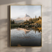 Lago di Federa Dolomites Print – Sunrise Reflection Wall Art by Chamonix Prints